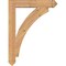 Ekena Millwork Thorton Arts & Crafts Smooth Bracket, Western Red Cedar, 3 1/2"W x 24"D x 32"H BKT04X24X32THR03SWR - alternate 2